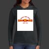Ladies 100% Ring Spun Cotton Long Sleeve Hooded T Shirt Thumbnail