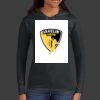 Ladies 100% Ring Spun Cotton Long Sleeve Hooded T Shirt Thumbnail
