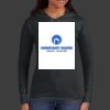 Ladies 100% Ring Spun Cotton Long Sleeve Hooded T Shirt Thumbnail