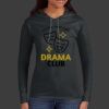 Ladies 100% Ring Spun Cotton Long Sleeve Hooded T Shirt Thumbnail