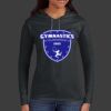 Ladies 100% Ring Spun Cotton Long Sleeve Hooded T Shirt Thumbnail