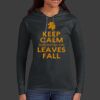 Ladies 100% Ring Spun Cotton Long Sleeve Hooded T Shirt Thumbnail