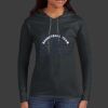 Ladies 100% Ring Spun Cotton Long Sleeve Hooded T Shirt Thumbnail