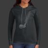 Ladies 100% Ring Spun Cotton Long Sleeve Hooded T Shirt Thumbnail