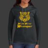 Ladies 100% Ring Spun Cotton Long Sleeve Hooded T Shirt Thumbnail