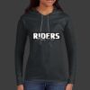Ladies 100% Ring Spun Cotton Long Sleeve Hooded T Shirt Thumbnail