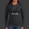 Ladies 100% Ring Spun Cotton Long Sleeve Hooded T Shirt Thumbnail
