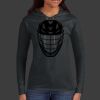 Ladies 100% Ring Spun Cotton Long Sleeve Hooded T Shirt Thumbnail