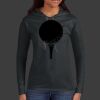 Ladies 100% Ring Spun Cotton Long Sleeve Hooded T Shirt Thumbnail