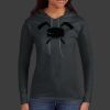 Ladies 100% Ring Spun Cotton Long Sleeve Hooded T Shirt Thumbnail
