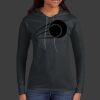 Ladies 100% Ring Spun Cotton Long Sleeve Hooded T Shirt Thumbnail