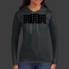 Ladies 100% Ring Spun Cotton Long Sleeve Hooded T Shirt Thumbnail