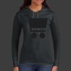 Ladies 100% Ring Spun Cotton Long Sleeve Hooded T Shirt Thumbnail