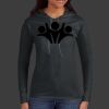 Ladies 100% Ring Spun Cotton Long Sleeve Hooded T Shirt Thumbnail