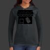 Ladies 100% Ring Spun Cotton Long Sleeve Hooded T Shirt Thumbnail