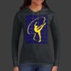 Ladies 100% Ring Spun Cotton Long Sleeve Hooded T Shirt Thumbnail