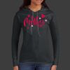 Ladies 100% Ring Spun Cotton Long Sleeve Hooded T Shirt Thumbnail