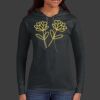 Ladies 100% Ring Spun Cotton Long Sleeve Hooded T Shirt Thumbnail