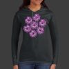 Ladies 100% Ring Spun Cotton Long Sleeve Hooded T Shirt Thumbnail
