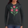 Ladies 100% Ring Spun Cotton Long Sleeve Hooded T Shirt Thumbnail