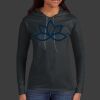 Ladies 100% Ring Spun Cotton Long Sleeve Hooded T Shirt Thumbnail