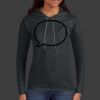 Ladies 100% Ring Spun Cotton Long Sleeve Hooded T Shirt Thumbnail