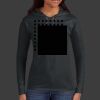 Ladies 100% Ring Spun Cotton Long Sleeve Hooded T Shirt Thumbnail