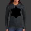 Ladies 100% Ring Spun Cotton Long Sleeve Hooded T Shirt Thumbnail